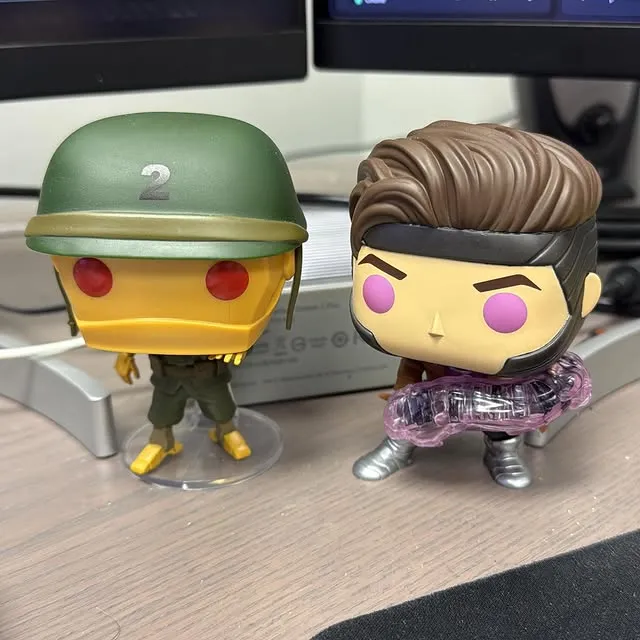 A couple friends from work.