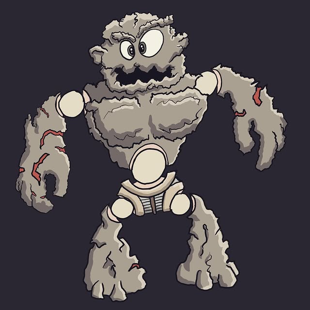 Earth Elemental #sketchdaily #procreate